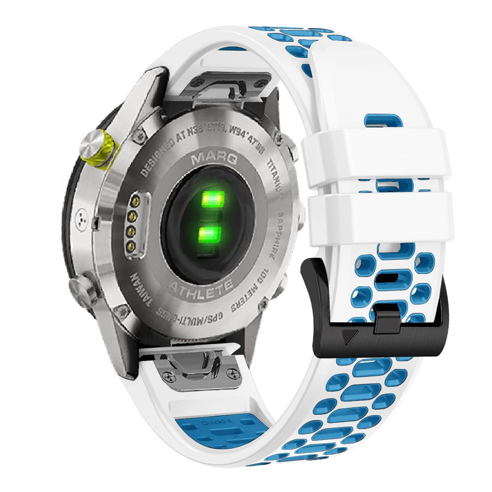 Силиконовый ремешок 26 мм 22 мм для Garmin Fenix ​​6X6 Pro 5X5 Plus 7X7 3HR 935 945 Enduro 2 QuickFit ремешок для часов браслет Correa