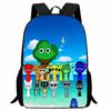 Kid Boy Girl Classic Daypack Lightweight Travel Bagpack-Sprunki Canvas Backpack for School,Outdoor