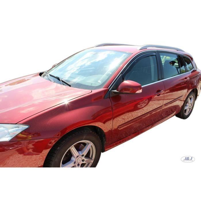 J&J AUTOMOTIVE | Heko Deflecteurs d'air Déflecteurs de Vent Pour Renault Laguna C 5P. Berlina / Break 2008-2015