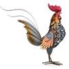 Metal Figurine Iron Rooster Home Decor Articles Vivid Colorful Figurine Craft Gift Home Decoration