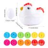12 Matching Eggs In A Pullable Hen Toy Цвет И Форма Когнитивные Пазлы Игра Монтессори Сенсорная Игрушка Детская Вечеринка Подарок На День Рождения