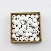 10 Pieces Wooden Bead for Crafts Handmade Round Beads for Jewelry Making