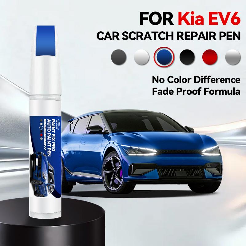 Vehicle for Exclusive Use Car Paint Repair Pen For 2021-2025 KIA EV6 Paint Scratch Repair Accessories Black ABP White SWP Grey C