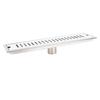 304 Stainless Steel Bathroom Floor Drain Linear Bathroom Shower Rectangular Floor Drain with