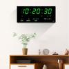 Alarm Clock, Multifunctional, with Temperature Display, ,Perpetual Calendar Electronic Clock for