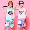 Children's and students' basketball uniforms printed number team training uniforms sports suits summer breathable men's and women's table tennis 