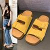 Fashion Women Summer Casual Slippers Flats Flip Flops Ladies New Fashion Dress Outdoor Beach Sandals Female Design Brand Walking Slides