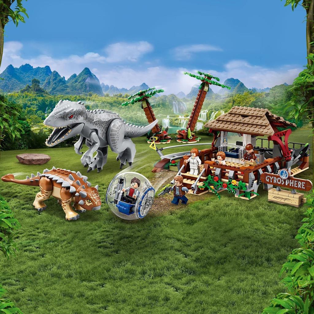 LEGO Jurassic World Индоминус Рекс против. Анкилозавр 75941