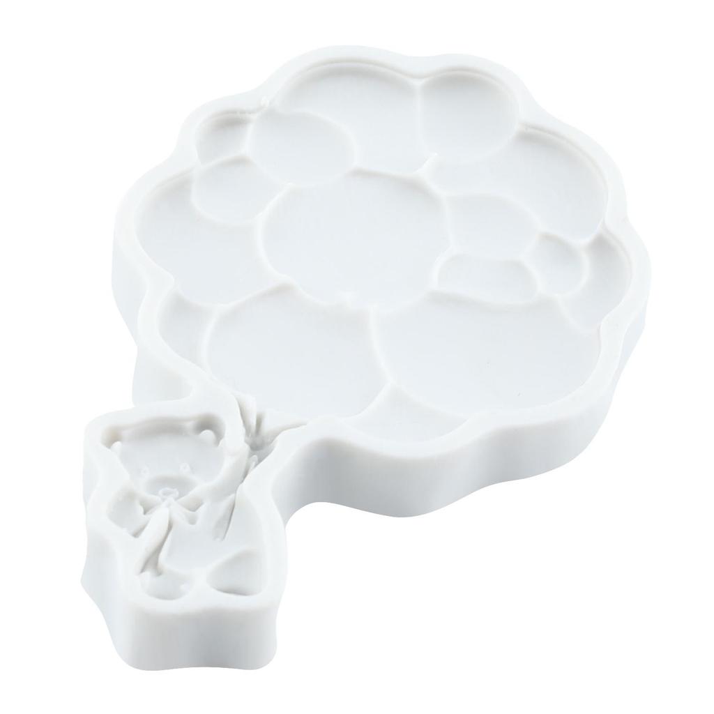 Bear Balloon Silicone Mold Balloon Fondant Molds Cake Decorating Tools Cupcake Topper Candy Resin Clay Chocolate Gumpaste Mold