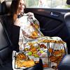 1pc, Garfield's Throw Blanket, Soft & Cozy for Home Decor, Couch Cover, Travel, Camping, Car, Beach, Office Nap, Perfect Gift for Cat LoversA039
