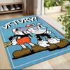 1Pc Cuphead Mugman Adventure Carpet Rug Customizable Soft Washable Antislip Home Living Room Sofa Mats Personalized Rug 0917249