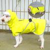 Small Medium Large Dog Raincoat All Inclusive Corgi Teddy Law Cloak Rain Cloak Large Dog Clothes Protect Belly Pet Raincoat