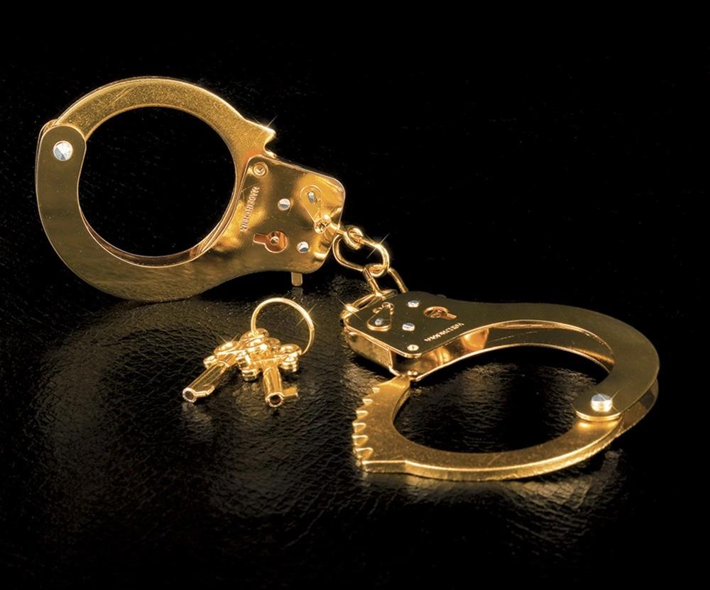 Fetish Fantasy Gold - Exclusive Gold Handcuffs with Key