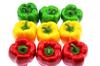 Speed Mao Lifelike Paprika and Bell Pepper Food 3 Set of 9 Realistic, Samples, Colors,