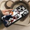 Чехол для мобильного телефона Jujutsu Kaisen Нобара для iPhone 17 16 15 14 13 12 11 Air Pro Max Plus Матовая поверхность Цветной чехол Чехол