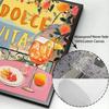Постер и принт La Dolce Vita Ретро Спритц Коктейль Холст Живопись Италия Амальфитанское побережье Путешествия Настенное искусство Спальня Домашний декор