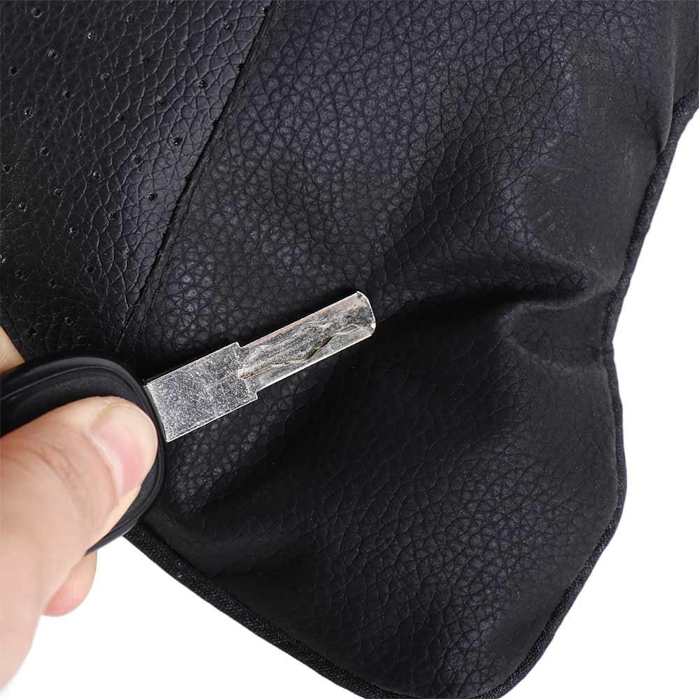 Comfortable Auto Seat Head Neck Rest Cushion PU Leather Headrest Pillow Pad Car Decoration