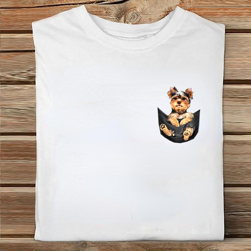 ZIMOXUAN Футболка с карманом-пустышкой, летняя футболка с 3D принтом для мужчин и женщин, рубашки, топы, забавные хлопковые черные футболки