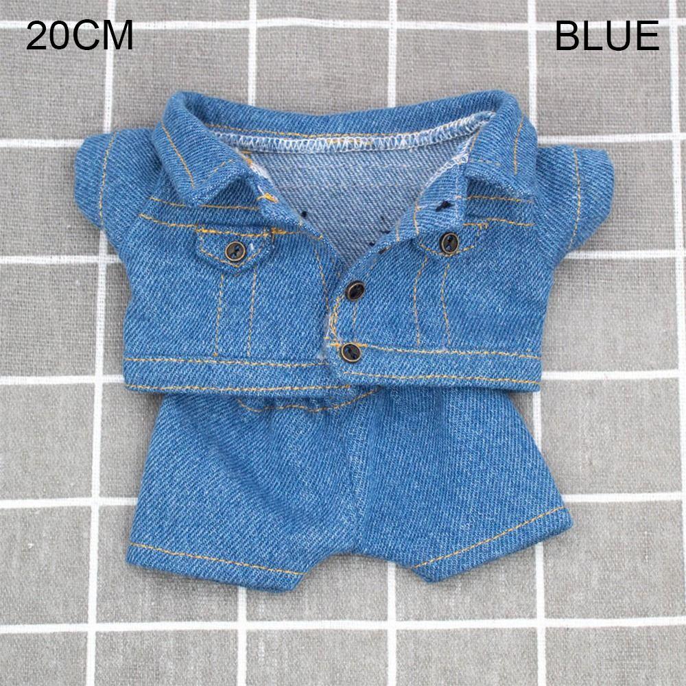 Coat Tops 15cm/20cm Doll Jeans Fashion Cotton Jacket 15cm/20cm Doll Clothes Jeans Clothes Suit
