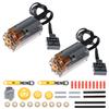 35PCS 8883 Power Function Enhanced Black M Motor Compatible with Lego Technical Parts Preassembled Building Blocks Car Toys MOC Blocks Power Up