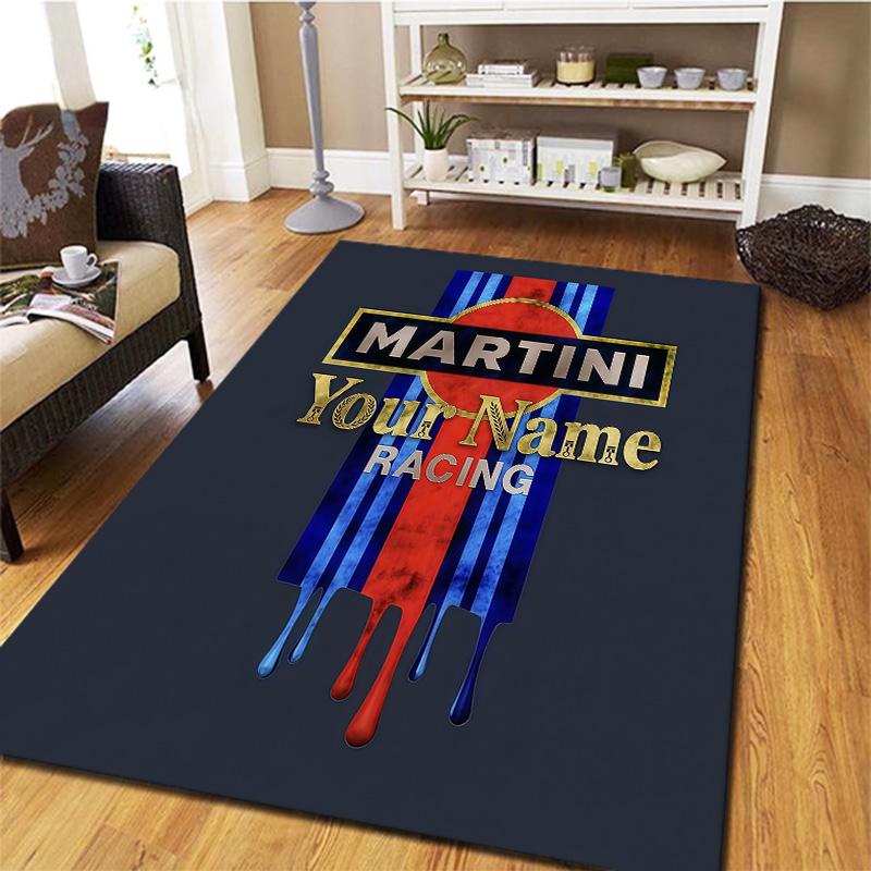 Martini Custom Name Carpet Rug For Living Room Bedroom Home Sofa Decoration Kids Play Nonslip Floor Mat