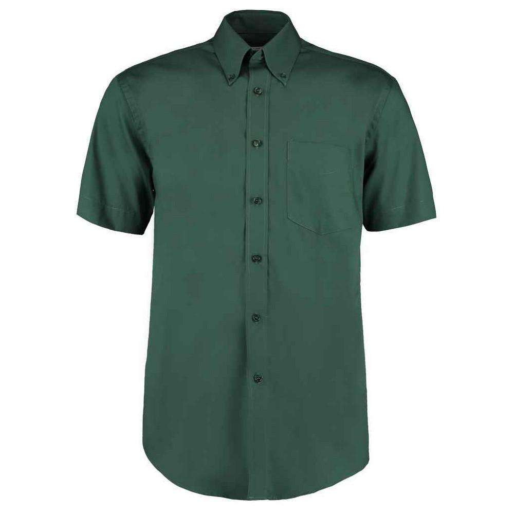 Kustom Kit Mens Premium Oxford Classic Short-Sleeved Shirt