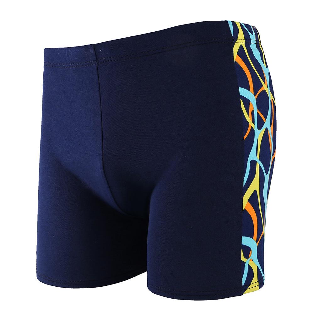 Разноцветные быстросохнущие мужские плавки-боксеры 3/4 - свободный крой, на подкладке, модные пляжные шорты для горячих источников
