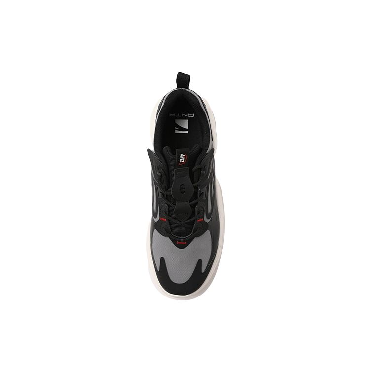 Anta Millennium 2.0 Casual Durable Non-Slip Low-Top Dad Shoes Men Sneaker Black Gray 112128896-3