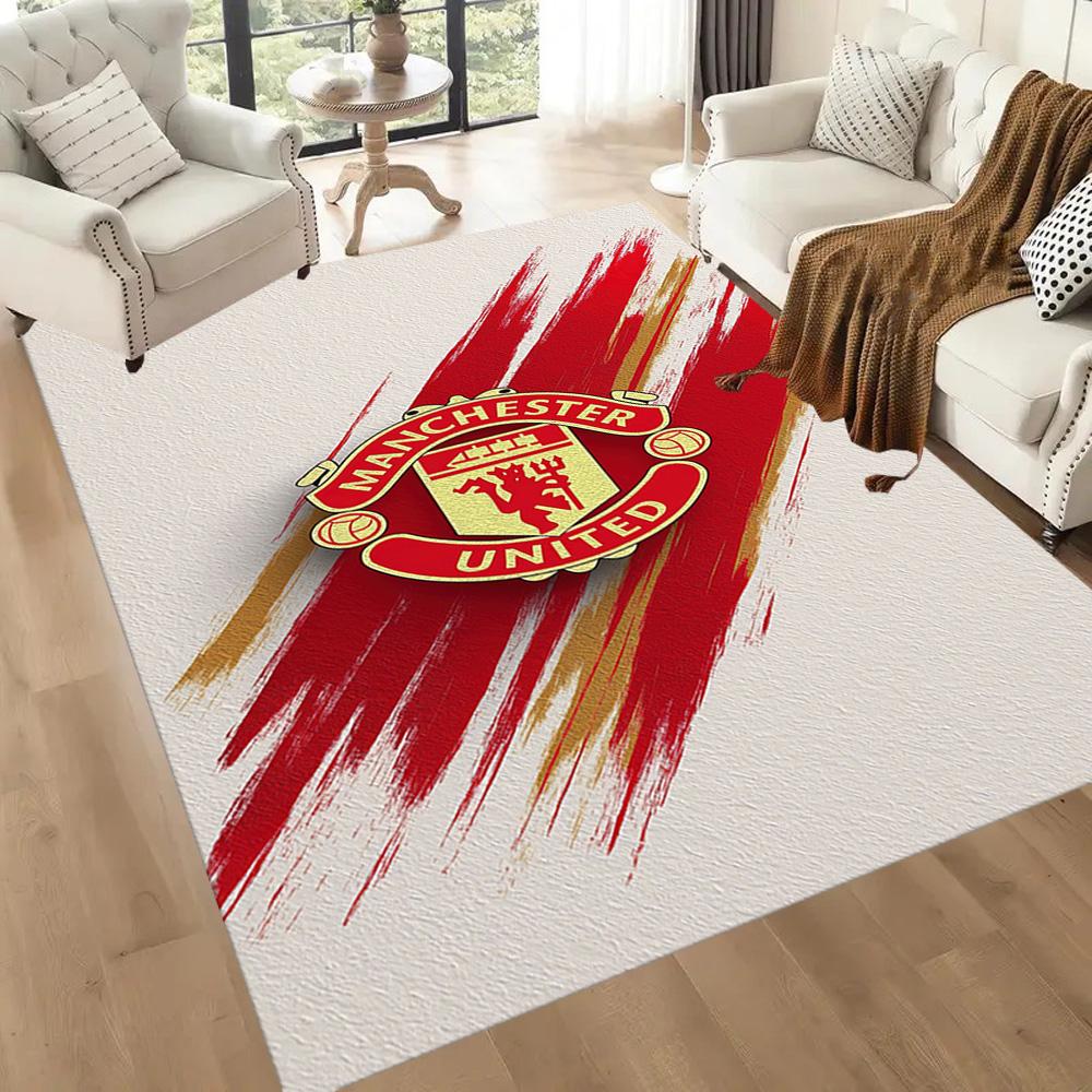 Ковры Manchester Fans Square — отличный выбор для гостиных, спален, домашнего декора и в качестве подарков.