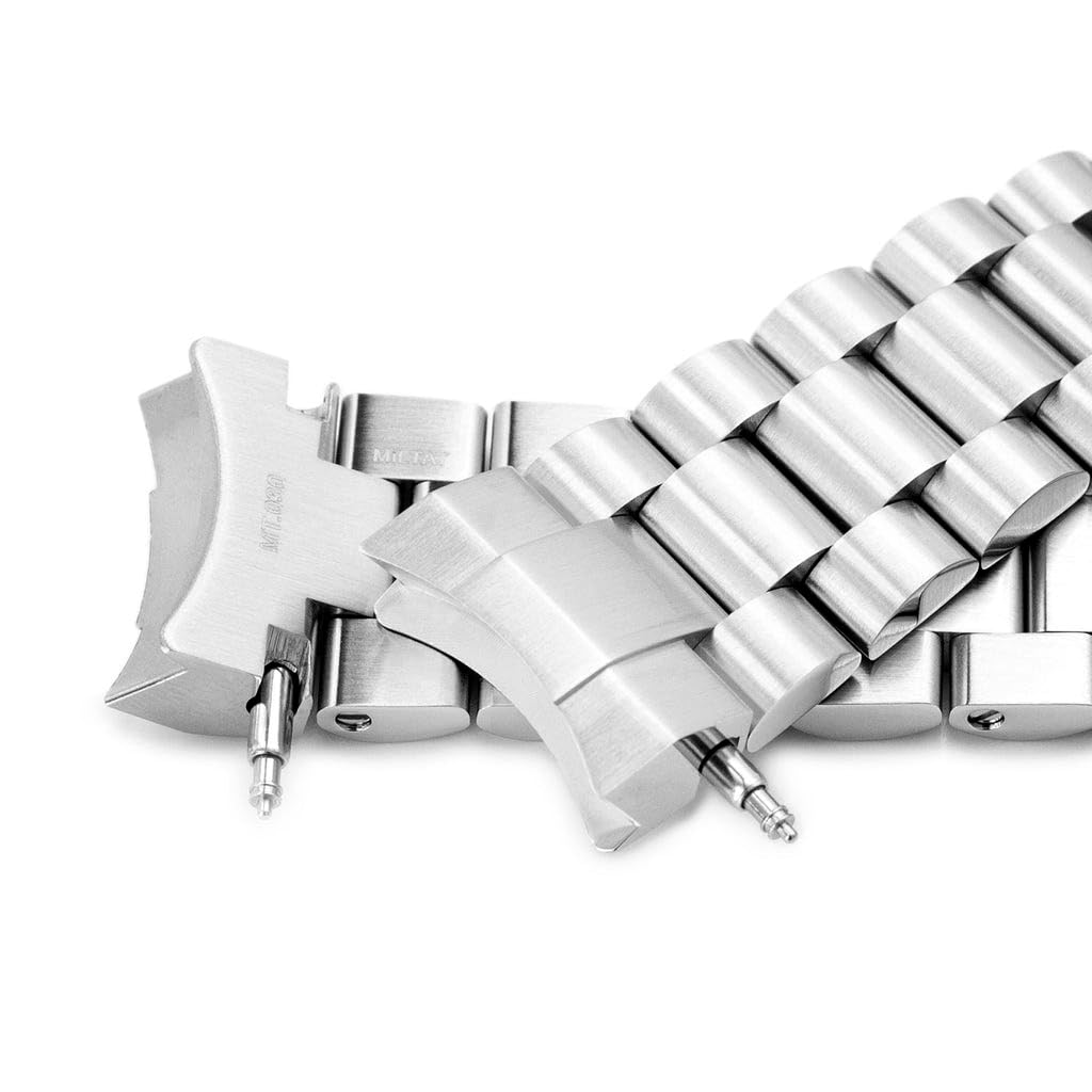 20 мм металлический ремешок для часов из нержавеющей стали с концевой фрезой для Seiko SUMO SBDC069 SBDC031, SBDC033, SBDC049, SBDC057 и т. д.