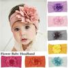 Lovely Baby Headband Turban Flower Newborn Baby Girl Elastic Hairband Hair Accessories