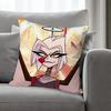 Наволочка Hazbin Hotel Lute Двусторонняя 2D-печать Мягкая плюшевая наволочка на подушку со скрытой молнией Декор Диван Спальня Гостиная Подарок