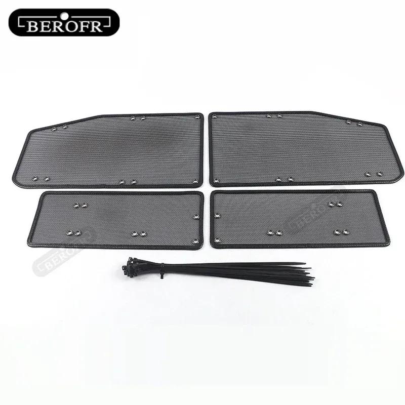 Stainless Front Grille ert Net ect Screening Mesh Cover Trim for Volvo XC60 2018 Sport