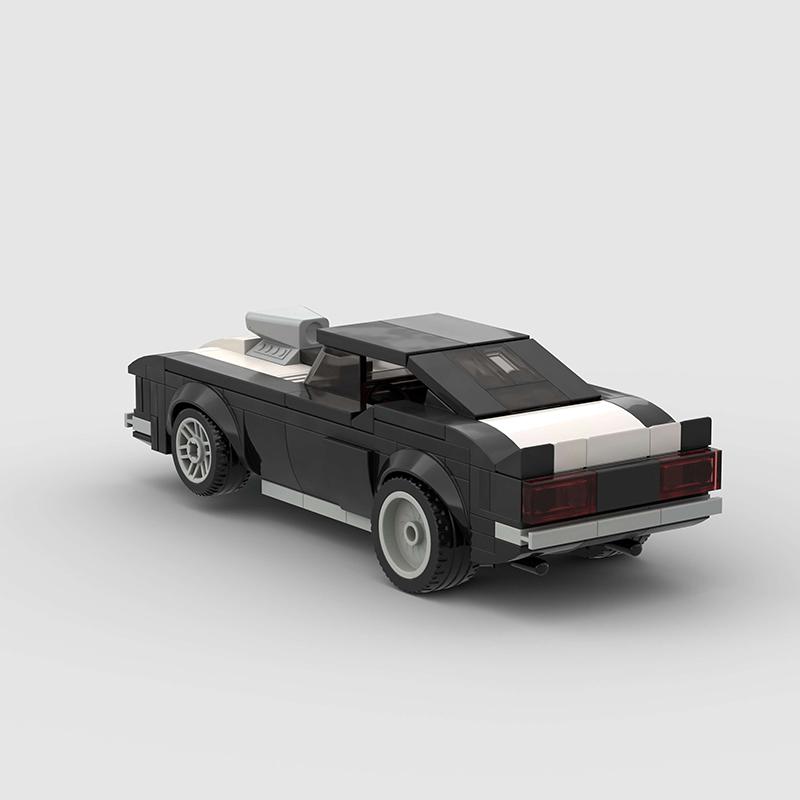 Z28 MOC Скоростной Автомобиль Супер Гоночный Транспорт Модель Строительный Блок Гоночный Раллийный Спортивный Кирпич Camaro Игрушка Рождественский Подарок Городской Технический