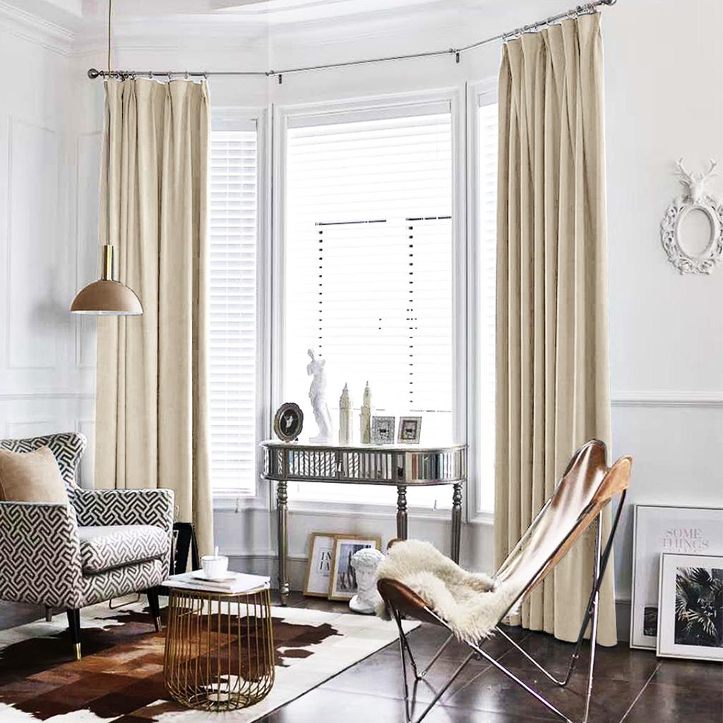 Jinchan Затемняющие шторы Термоизолированные шторы для окон комнаты Супермягкие Роскошные шторы для гостиной спальни