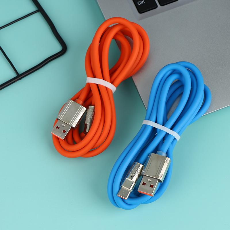 Кабель быстрой зарядки 120 Вт 6 А Кабель-зарядник USB C Многофункциональный шнур для быстрой зарядки для мобильного телефона