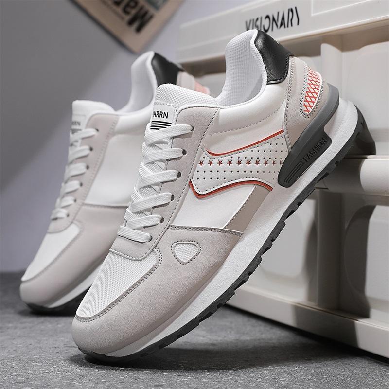 Fashion Fashion Mesh Students Casual Sneakers for Men Comfortable Sports Walking Shoes Male Breathable Flat Shoe Men’s Sneaker New Style