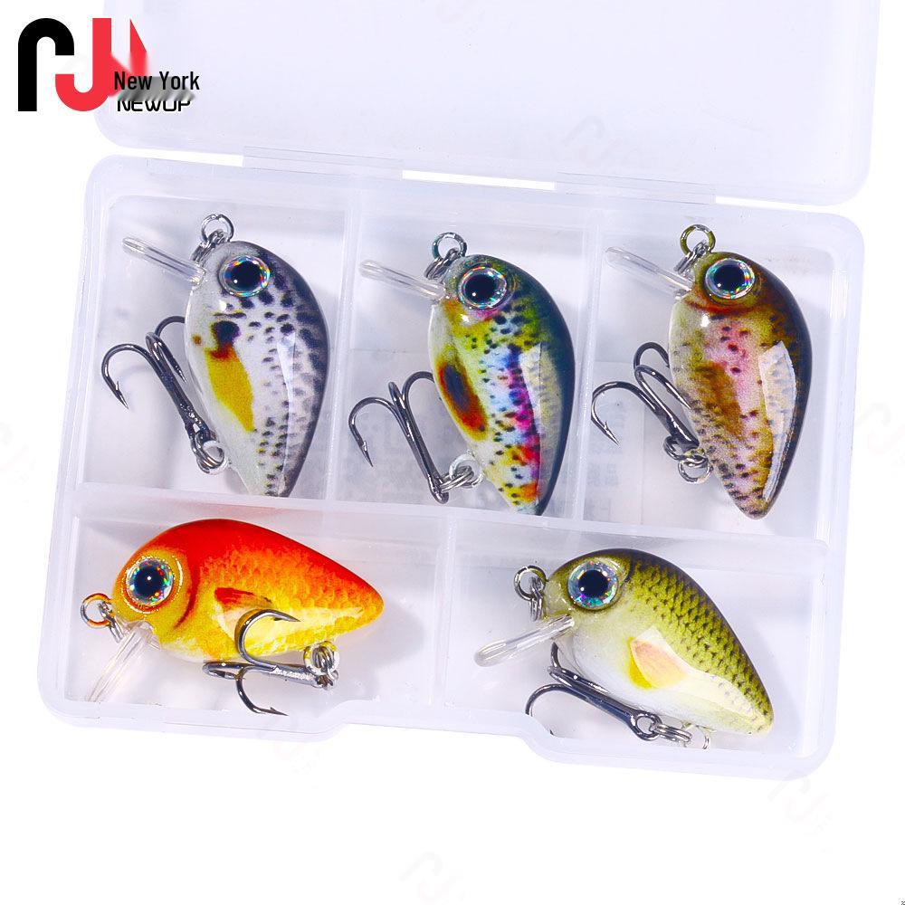 Набор мини-приманок для рыбалки на открытом воздухе: Маленькая толстушка имитация приманки для трансграничной рыбалки