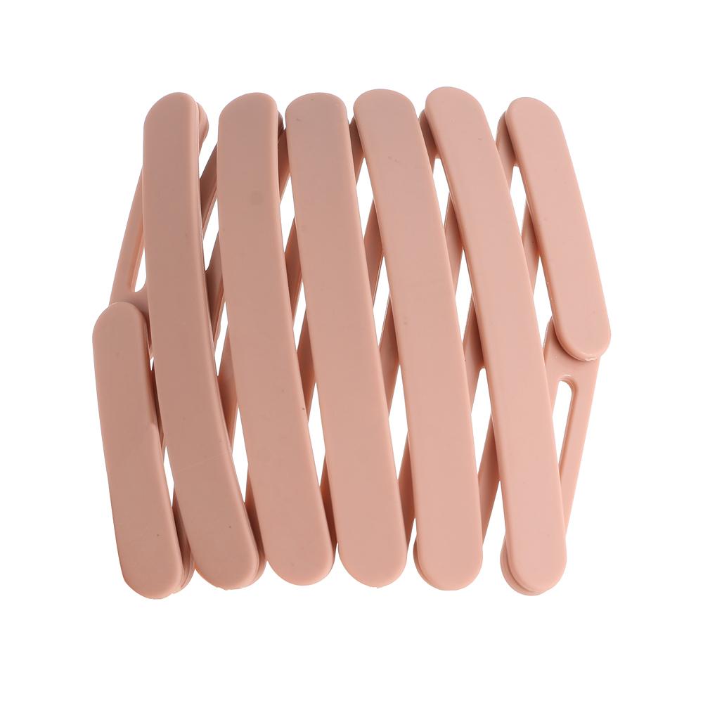 Простая новая телескопическая повязка на голову, новая портативная складная заколка, женская нескользящая заколка, модные аксессуары для волос