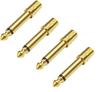 Mono Male To RCA Female Adapter Plugs of 6.3mm (Set 4) PLG-N6205GD-4P