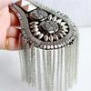 NEW Stage Performance Tassel Shoulder Badge Suit Dress Shoulder Flower Decoration Costume Accessories