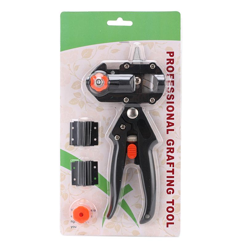 Профессиональный красный ящик для инструментов, секатор для прививки, садовый инструмент, сельскохозяйственные секаторы, ножницы для прививки фруктовых деревьев с лентой