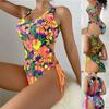 Fashion Women's Sexy Cross Bandage Backless Temperament Beachwear Bikini Swimsuit