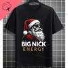 Funny Muscular Santa Christmas Gym Graphic Tshirt Casual Sports Humor Style Pure Cotton Shortsleeve Tshirt Outdoor Clothing