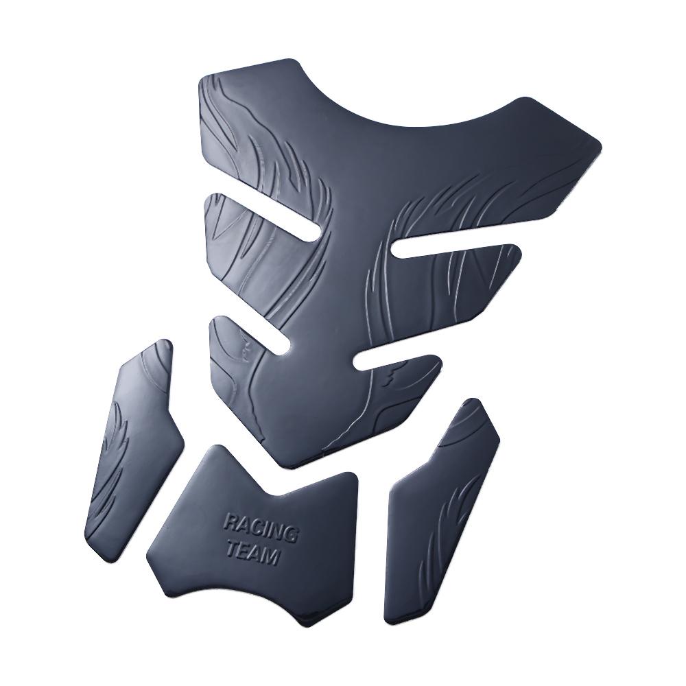 Riding Safety 3D Tankpad Sticker Motorcycle Tank Pad Protector Motorcycle Decal Flame Sticker