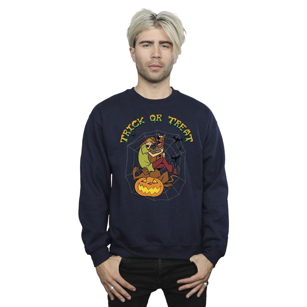Scooby Doo Mens Trick Or Treat Sweatshirt