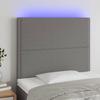 VidaXL LED Headboard Bedroom Furniture Single Bed Accessory Headboard Bed Frame Interior Dark Grey 3122267