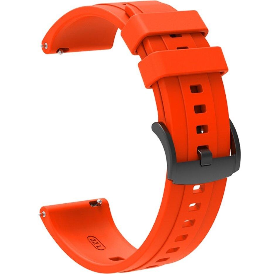 Universal Silicone Strap 22mm, Orange