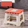 Outdoor Portable Folding Stool High Load-bearing Thickened Plastic Saddle Chair Mini Chair Fishing Stool Square Stool Camping Stool