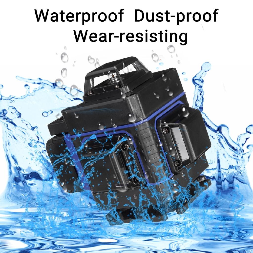 16 линий 3D лазерный уровень самовыравнивающийся 360 горизонтальный и вертикальный крест супер мощный зеленый лазерный луч линия